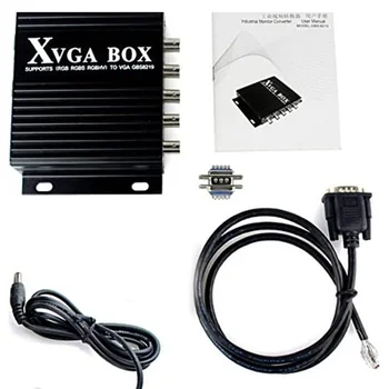 XVGA Kutusu RGB RGBS MDA CGA EGA VGA Endüstriyel Monitör Video Dönüştürücü GBS-8219 Endüstriyel Monitör Dönüştürücü AB Tak