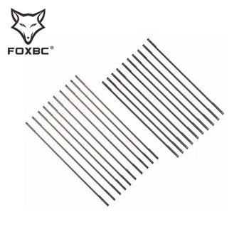 FOXBC 168mm 6-1 / 2 İnç Başa Çıkma Testere Bıçakları, Pimler Arasında 6-1 / 2 İnç Uzunluğunda, 0.125 İnç x 020 inç x 24 TPI 20 ADET