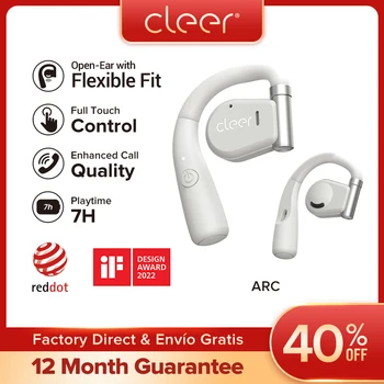 Kulak Kanca Bluetooth Doğru Wireles TWS High-End Cleer ARK Ayarlanabilir HİFİ Ses Rahat Uygun Giyen Spor Kulaklık Kulaklık 