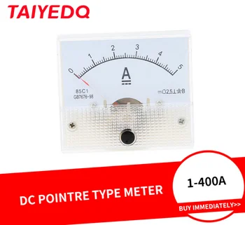 85C1-A DC Analog Panel Metre 5A 10A 15A 20A 30A 50A100A 150A Akım Ampermetreler