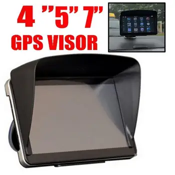5 İnç Araba GPS Navigasyon Navigator Güneş Gölge Güneşlik Suncat Visor Anti Aksesuar Gps navigasyon harici
