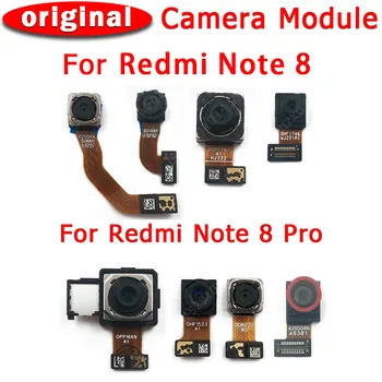 Orijinal Ön ve Arka Arka Kamera Xiaomi Redmi İçin Not 8 Pro Ana Bakan Kamera Modülü Flex Kablo Yedek Yedek parça