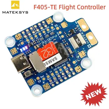 MATEK F405-TE uçuş kontrolörü Baro OSD microSD Blackbox Çift BEC 220A Akım Sensörü 3-8S PDB 30X30mm FPV Freestyle Drones