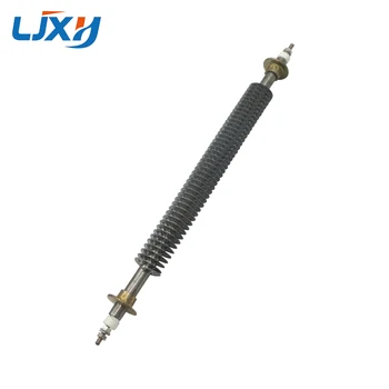 LJXH kanatlı borulu ısıtıcı düz tip hava kuru ısıtma borusu 304 paslanmaz çelik boru Dia. 12mm, 220 V, 400 W / 500 W / 600 W