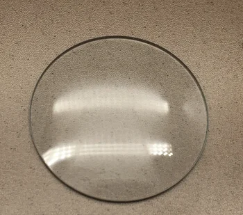 1.0 mm Kenar Kalın Çift Kubbeli İzle Kristal Yuvarlak Cam 24.5 mm Çap W6375