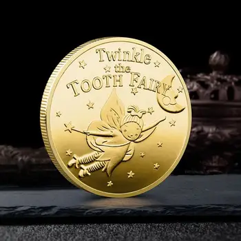 Diş Perisi Paraları Kayıp Diş Ödül hatıra parası Diş Perisi Altın Sikke Hiçbir Solma Diş Perisi Sikke Kayıp Diş Çocuklar