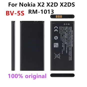 RM Nokia X2 X2D X2DS İçin orijinal BV-5S 1800mAh Yedek Batarya-1013 BV5S BV 5S Li-Polimer Pil