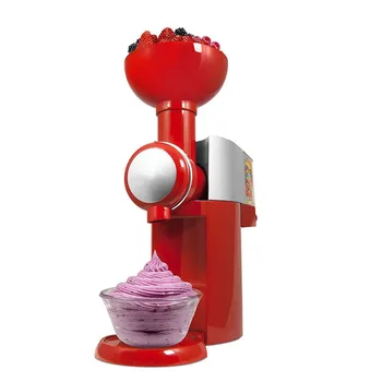220V Elektrikli Dondurulmuş Meyve Tatlı Makinesi Otomatik Meyve Dondurma Makinesi Makinesi Milkshake AB / AU / ingiltere / ABD