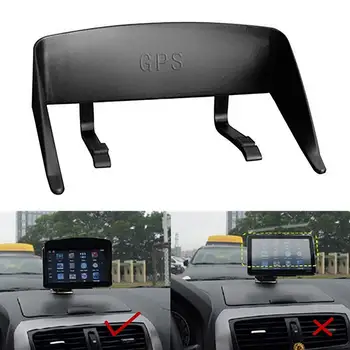 Pratik Araba Güneş Gölge ABS ısı yalıtımı Hafif Oto Araba Ön GPS Kapak Araba GPS Kapak Çıkarılabilir