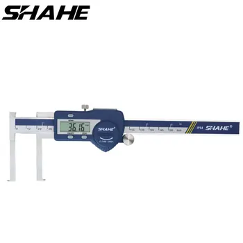 shahe 8-150mm elektronik kumpas iç oluk dijital kumpas bıçak kenarlı paquimetro dijital elektronik cetvel