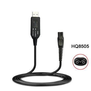 HQ8505 15V Jilet USB şarj aleti Kablosu Philips Elektrikli Tıraş Makinesi Series1000 3000 5000 7000 9000 güç kablosu
