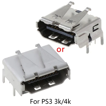 Için PS3 PS 3 Süper İnce 3000 4000 3K 4K HDMI uyumlu Bağlantı Noktası Soket Arabirim Konektörü Yedek Aksesuar