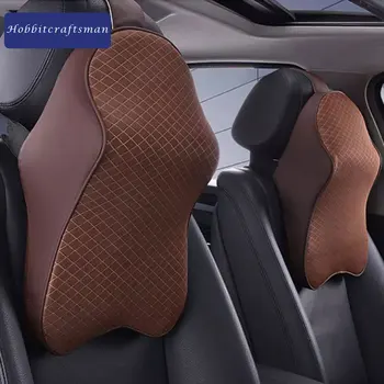 3D Bellek Köpük Araba Boyun Yastık Ayarlanabilir Kafa Emniyet Otomatik Kafalık Seyahat Yastık Boyun destek tutucu Koltuğu Araba Styling