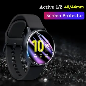 2 adet Tam film Samsung Galaxy saat aktif 2 Ekran Koruyucu 3D Ultra ince izle Active2 44mm 40mm Aksesuarları