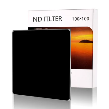 GıAı 16 katmanlı Kaplama ND8 Filtre Yüksek Kaliteli Kare Nötr Yoğunluk ND Kamera nikon için lens Canon