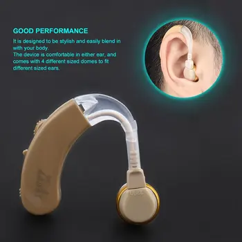 Kulak ses amplifikatörü Ayarlanabilir Ton Taşınabilir İşitme cihazı Sağır Yaşlı Süper Mini masa Kulağa Monte Yaşlı İşitme Cihazı