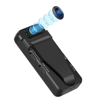 JOZUZE B22 HD 1080 P Mini Kamera Taşınabilir Dijital Video Kaydedici vücut kamerası Gece Görüş Kaydedici Minyatür Mıknatıs Kamera