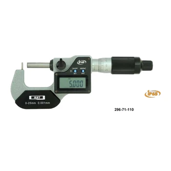 Dijital Tüp Mikrometreler 0-25mm 25-50mm ölçmek İçin duvar kalınlığı çeşitli tüpler