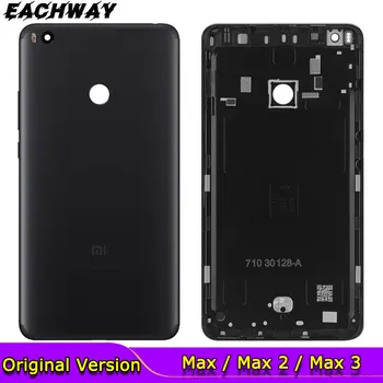 Yeni Xiao mi mi MAX2 MAX 2 arka arka Pil Kapağı Kapı Konut Case Için 6.44