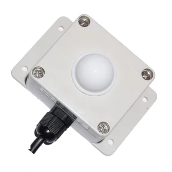 20 W aralığı aydınlık RS485 4-20mA 0-5 V 0-10 V ışık ölçer ışık yoğunluğu sensörü PLC yapılandırma ışık yoğunluğu verici