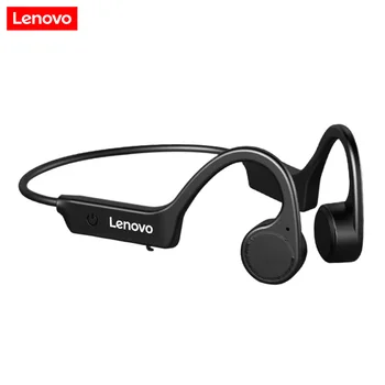 Lenovo X4 Kemik Iletim Bluetooth Kulaklık Spor Kulaklık Su Geçirmez Kablosuz mikrofonlu kulaklık Kulak kancası TWS Bas Hifi Stereo