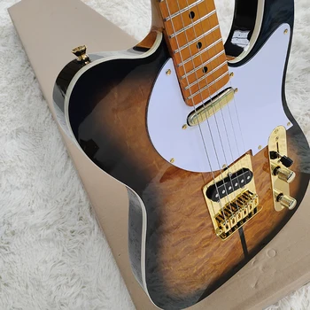 Bu klasik bir parlak su dalgalanma elektro gitarıdır. Zarif bir şekilde yapılmış ve güzel bir tonu var. Eve posta göndermek ücretsizdir