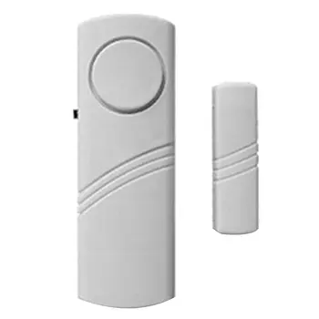 Kapı Pencere Kablosuz hırsız alarmı Manyetik Sensör ile Ev Güvenlik Kablosuz Uzun Sistemi Güvenlik Cihazı 90dB Beyaz Toptan