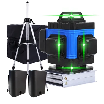 3d 4d yeşil ışınlı lazer işaretleme makinesi Seviye Öz-tesviye Braketi Nivel Seviye 360 Cihazı Tedbir Aracı Set Dikey Yatay Çapraz 12/16 Hatları