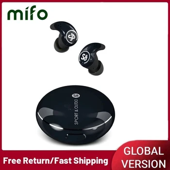 MİFO S Aktif Gürültü İptal Gerçek kablosuz kulaklık Bluetooth 5.2 IP67 Su Geçirmez spor kulaklıkları Dahili 6 Mikrofonlar