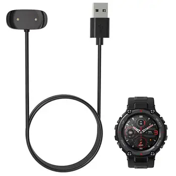 USB şarj kablosu Hualaya Amazfit T-Rex Pro/GTR 2e / GTS 2e / GTS2 mini / GTR2 / GTS2 / bip U / bip 3 / Pop pro akıllı saat Şarj Cradle
