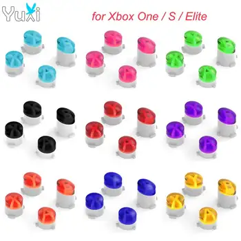 YuXi Yedek ABXY Düğmeler mod seti Xbox One Slim / Elite Kablosuz Denetleyici Yedek parça Düğmesi Aksesuarları
