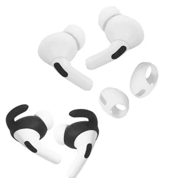 Silikon Kulaklık kulaklık kutusu Kulak Tıkacı Kapağı Apple Airpods için Pro Kulaklık Kulak Ucu Kulak Kapağı İpuçları Earcap Tak Kanat Kanca Kulak Kancası