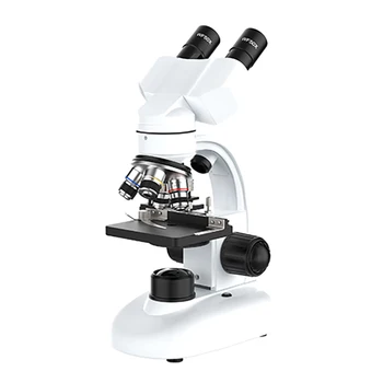 Zoom 6000X-20000X Biyolojik HD Mikroskop Dijital LED Laboratuvar Bileşik Mikroskop Geniş Alan ile 10X ve 50X Oküler Laboratuvar için