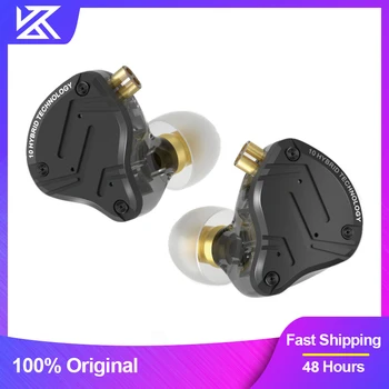 Orijinal KZ ZS10 Pro X Kablolu Kulaklık Kulak HIFI Bas Kulaklıklar Spor Gürültü Önleyici Kulaklıklar Müzik Oyun mikrofonlu kulaklık