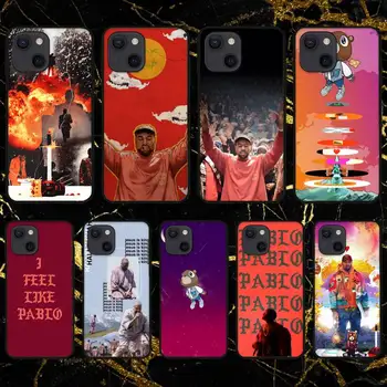 RUICHI Kanye West Telefon Kılıfı İçin iPhone 11 12 Mini 13 Pro XS Max X 8 7 6s Artı 5 SE XR Kabuk