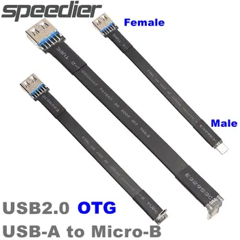 ADT USB 2.0 mikro USB Uzatma Kablosu Tip A MicroB Dişi Erkek USB 2.0 Genişletici OTG KİMLİK GPS sabit disk USB2. 0 Uzatma