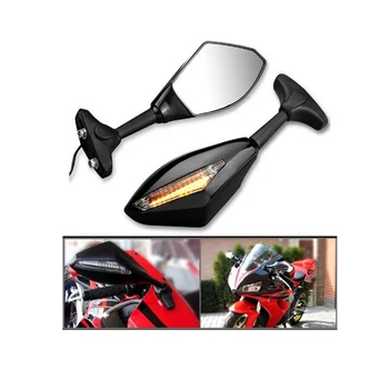 Motosiklet dikiz aynaları Dönüş sinyalleri gösterge LED ışıkları Honda CBR1100XX CBR 1100 CBF1000 VTR 1000 F FIRESTORM