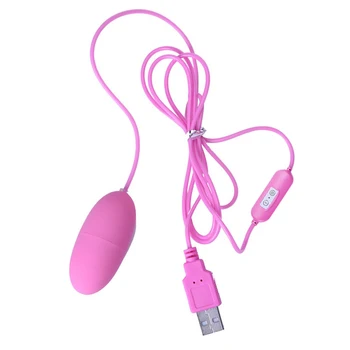 Mini Bullet Vibratör USB Şarj Edilebilir Klitoris Stimülasyon Atlama Yumurta Titreşimli Yetişkin Ürünleri Vibratör Kadınlar İçin Seks Oyuncakları Erkekler
