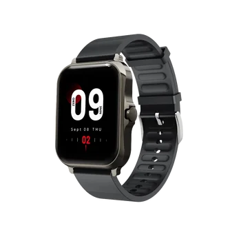 FİYPO akıllı saat FY18 Erkekler egzersiz kalp atışı takip cihazı Bluetooth Çağrı Smartwatch Rotasyon Düğmesi ile GTS 3 HD Ekran Smartwatch