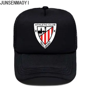 Yeni İspanya Espana Atletizm Bilbao kulübü logosu beyzbol şapkası Leones Iker Muniain Aduriz Rahat Unisex şoför şapkası Ayarlanabilir Şapkalar