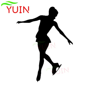 YUIN Spor artistik patinaj Araba Çıkartması Moda Vücut pencere dekorasyonu PVC Su Geçirmez Güneş Koruyucu Sticker Özelleştirilebilir Renk