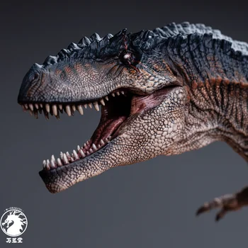 Stokta W-Ejderha Giganotosaurus Tyrannosaurus Rex Dinozor Oyuncak Modeli Heykel Müzesi Koleksiyonu 1/35