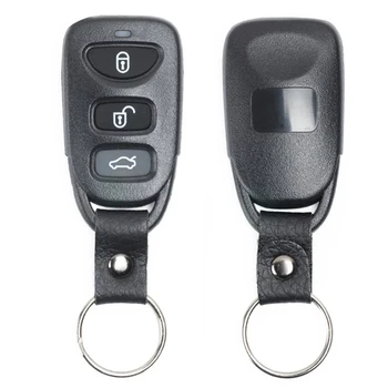 Keyecu 95430-3K010 3 Düğmeler 433MHz Anahtarsız giriş Uzaktan Kumanda Araba Anahtarı Fob Hyundai Sonata NF 2008 2009 için