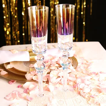1 adet şampanya flüt kadehler Gözlük Plastik şarap bardakları Bulaşık Makinesinde Yıkanabilir şampanya bardağı Şeffaf şarap bardağı Su Bardağı