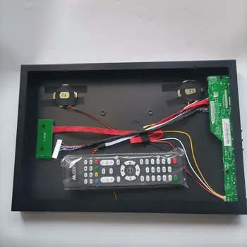 TV Denetleyici kurulu AV HDMI uyumlu VGA + Alüminyum alaşımlı metal kasa paneli arka kapak kutusu 13.3