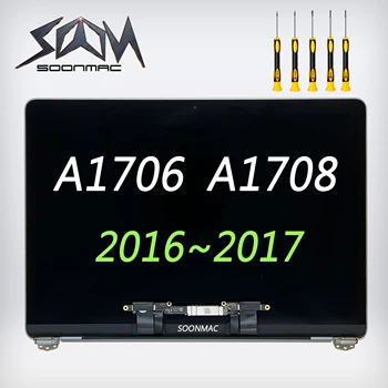 Marka Yeni A1706 A1708 LCD ekran Değiştirme Macbook Pro 13 için A1706 A1708 LCD Ekran Meclisi 2016 2017 EMC 3164 3071