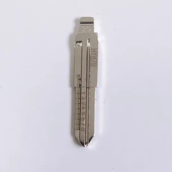 10 ADET Kazınmış Hat itmeli anahtar HYN7R Hyundai Sonata Kia İçin Ölçekli Kesme Diş Kesme Anahtar Boş 29#