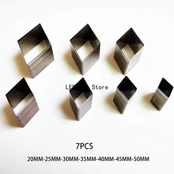 7 adet / takım Japonya Çelik Bıçak Kuralı Kalıp Kesim çelik delgi elmas kesim Kalıp Ahşap Ölür için Deri Kesici için Deri El Sanatları