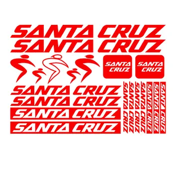 Araba Sticker için Uyumlu Santa Cruz Vinil Çıkartması Kiti Bisiklet Bisiklet Bisiklet Mtb Dağı Bisiklet Dekorasyon Çıkartması, 30cm