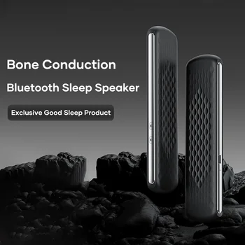 Kemik Iletim Bluetooth Müzik Kutusu Kablosuz taşınabilir hoparlör Stereo Bas Yastık Altında Uyku Geliştirmek Seyahat Kullanımı Subwoofer